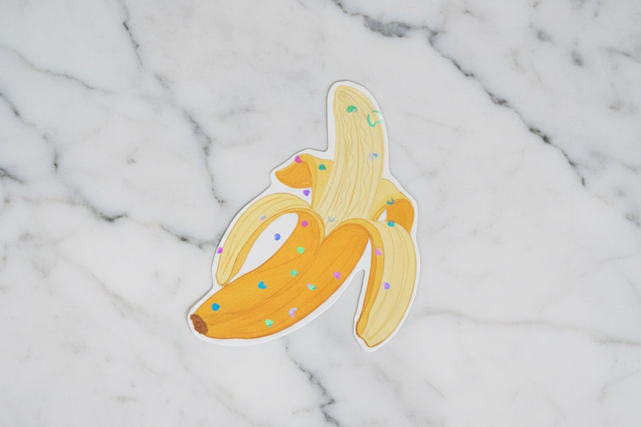 Banana Peeled | Sticker
