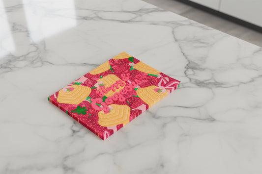Strawberry Heart Waffles | Post-it Sticky Notes