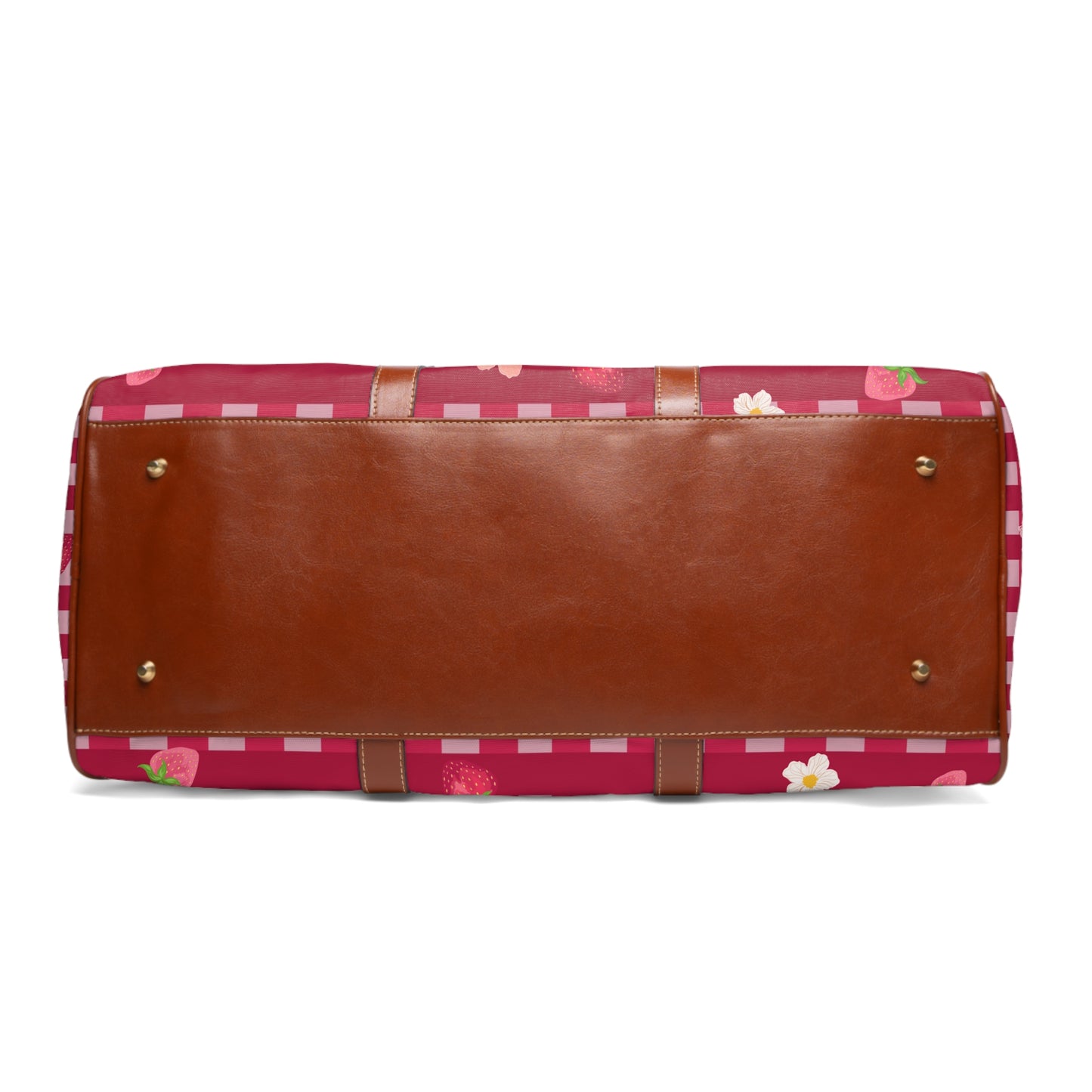 Strawberry Gingham | Duffel Bag