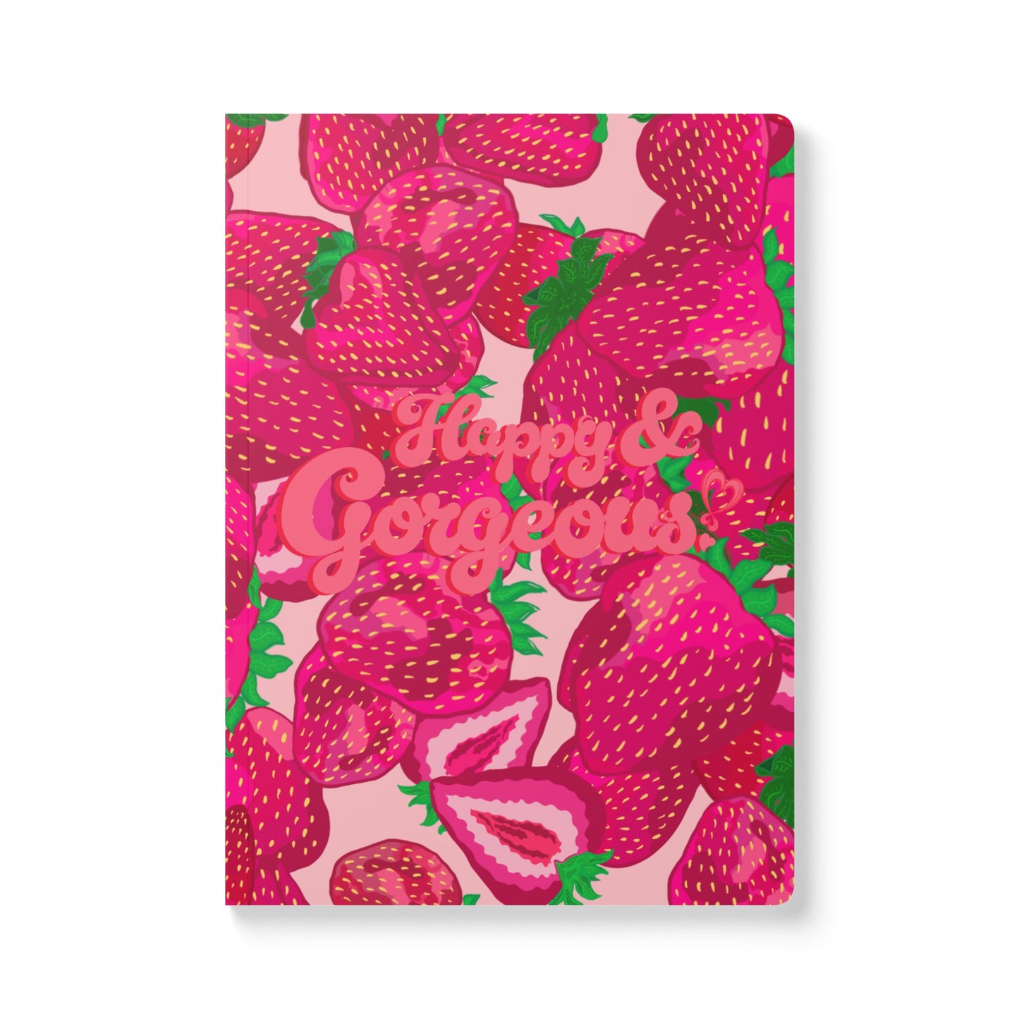 Strawberry Delight | Softcover Journal