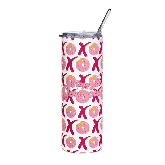XOXO Donuts Hugs & Kisses | 20oz, Stainless Steel Tumbler