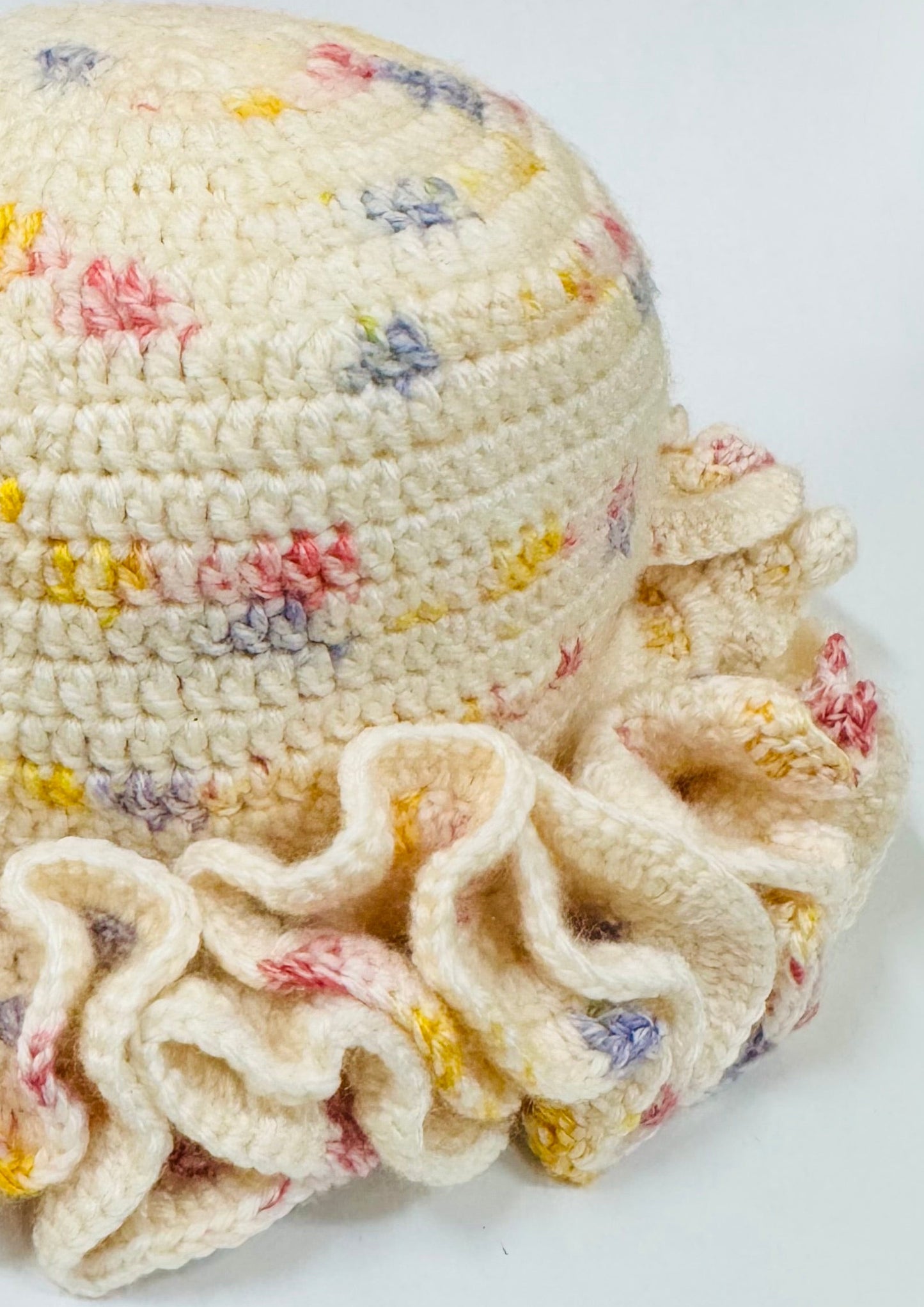 Sprinkled Joy | Crochet Wavy Hat