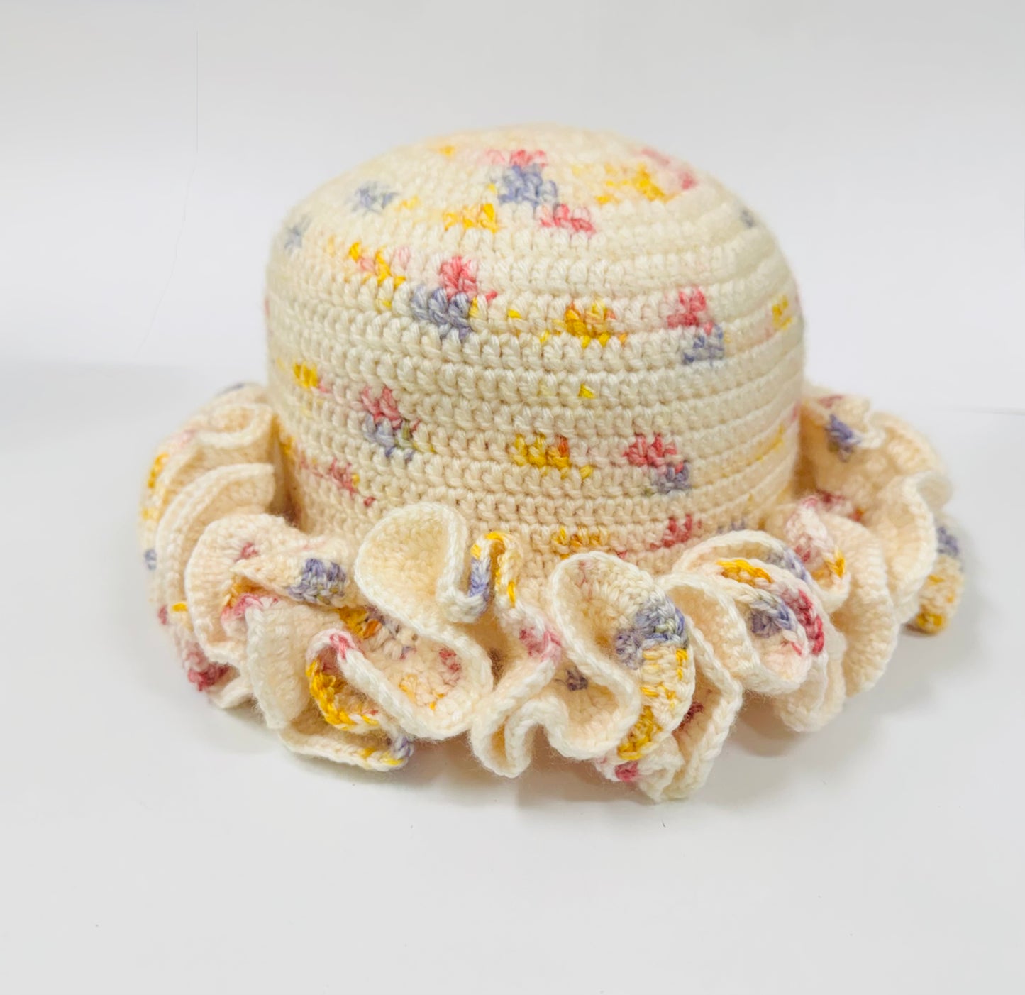 Sprinkled Joy | Crochet Wavy Hat
