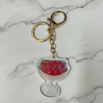 Pretty Strawberries | Keychain