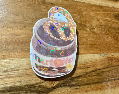 Chocolate covered Pretzel | Sticker