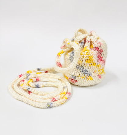 Sprinkled Joy | Crochet Drawstring Pouch