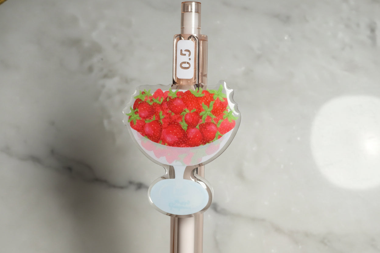 Strawberries Delight Bowl | Fine Pen