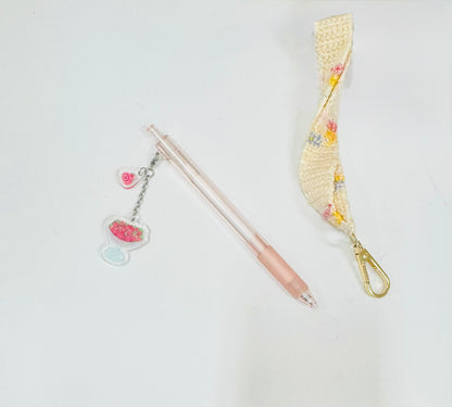 Sprinkled Joy | Crochet Keychain
