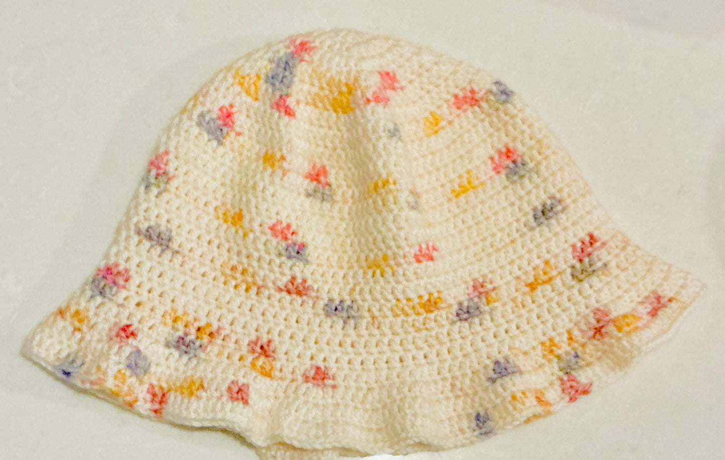 Sprinkled Joy | Crochet Bucket Hat