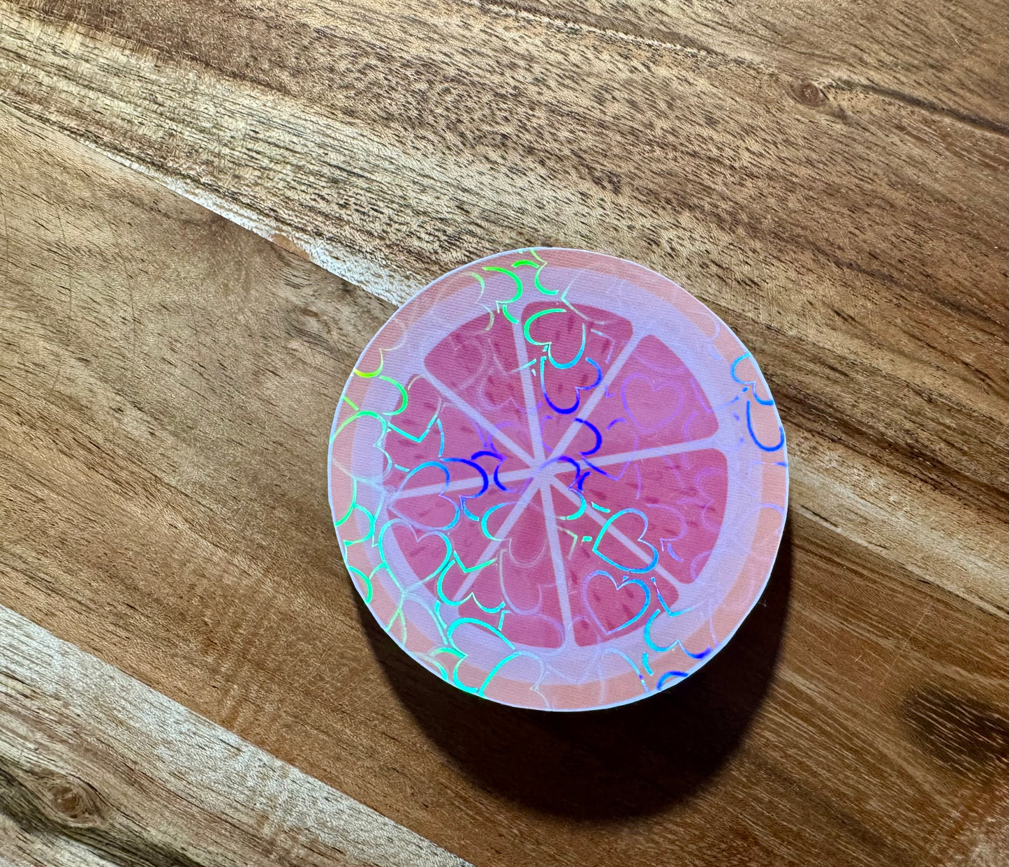 Pink Grateful Grapefruit | Sticker