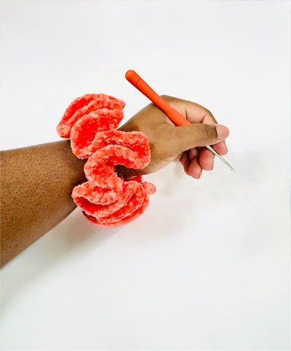 Scarlet | Crochet Scrunchie