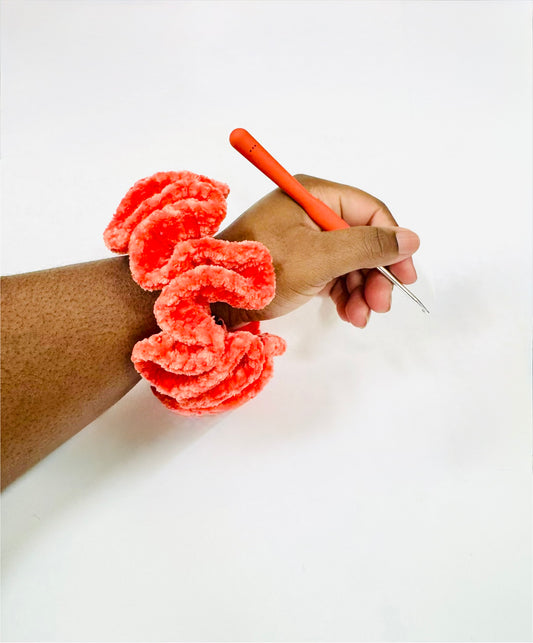 Scarlet | Crochet Scrunchie