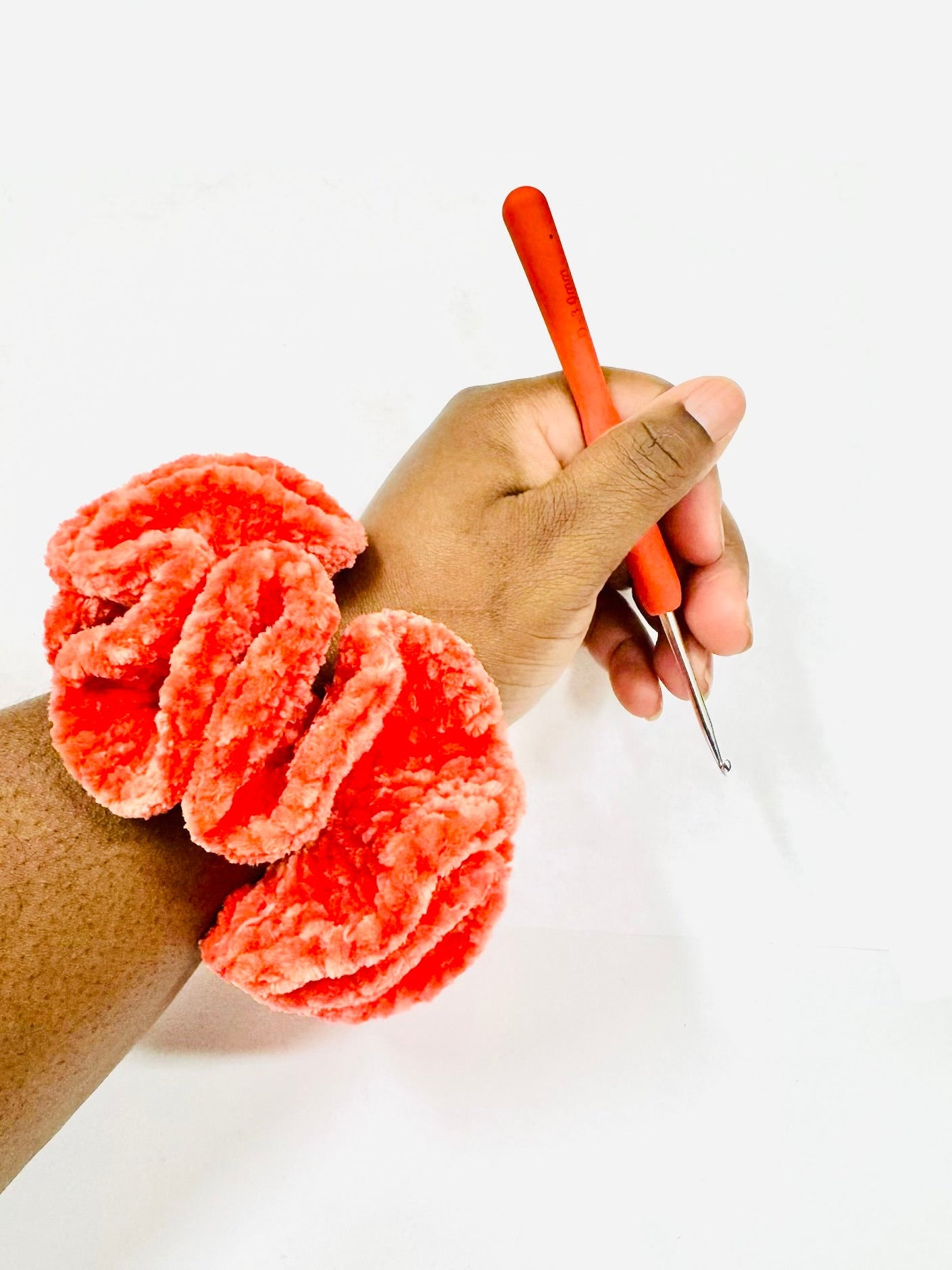 Scarlet | Crochet Scrunchie
