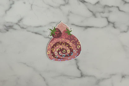Strawberry Swiss Roll | Sticker
