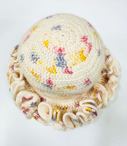 Sprinkled Joy | Crochet Wavy Hat
