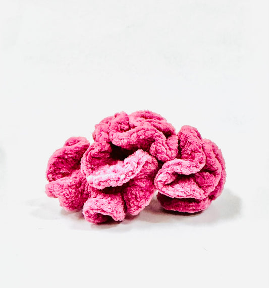 Piglet Pink | Crochet Scrunchie