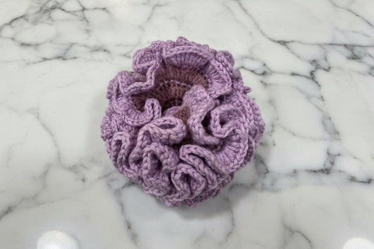 Lilac Plum Crochet | Spa Loofah