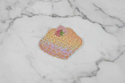 Heart Waffles | Sticker