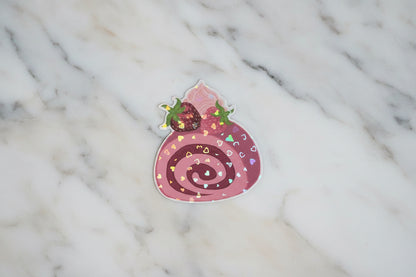 Strawberry Swiss Roll | Sticker
