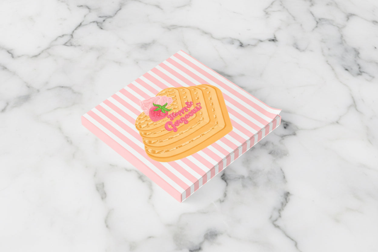 Heart Waffles | Post-it®  Sticky Notes