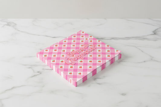Pink Strawberry Gingham | Post-it Sticky Notes