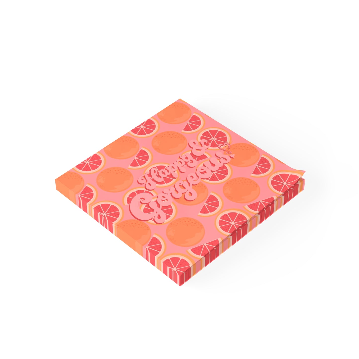 Pink Grateful Grapefruits | Post-it® Sticky Notes