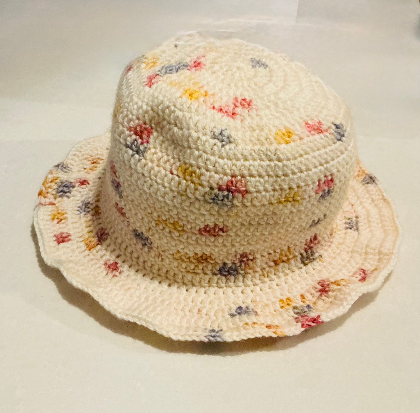 Sprinkled Joy | Crochet Bucket Hat