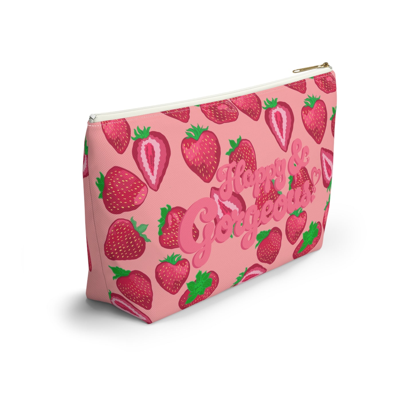 Pink Strawberry Delight | Beauty Bag