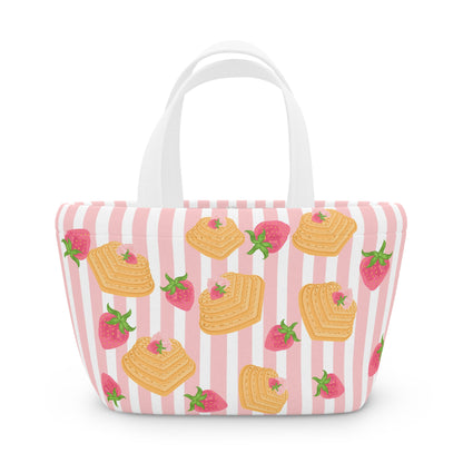 Heart Waffles | Lunch Tote Bag