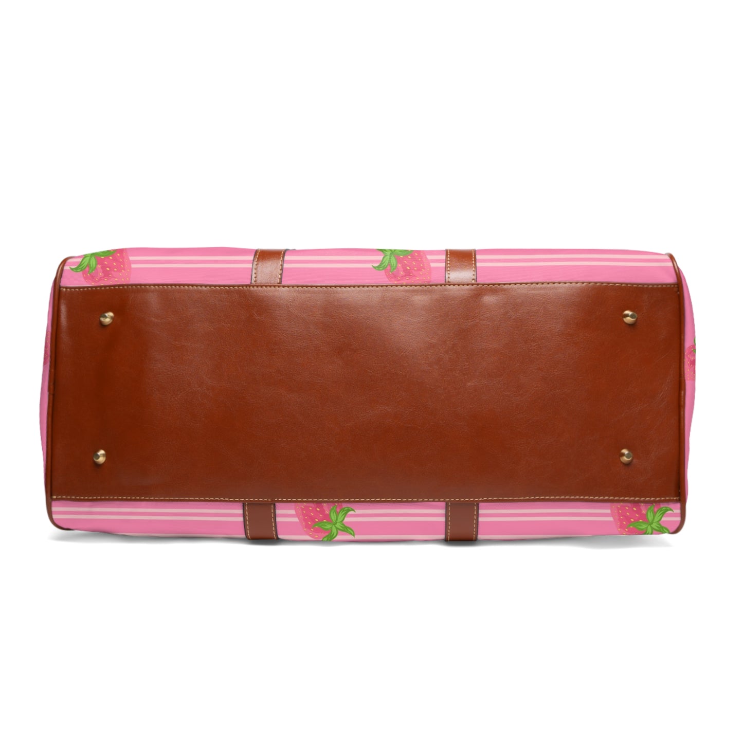 Mini Pink Strawberry | Duffel Bag