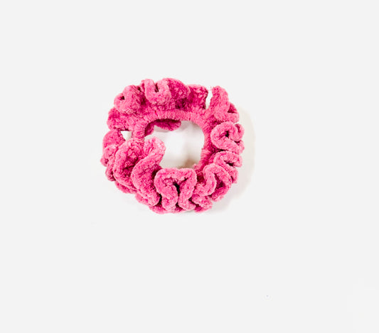 Piglet Pink | Crochet Scrunchie