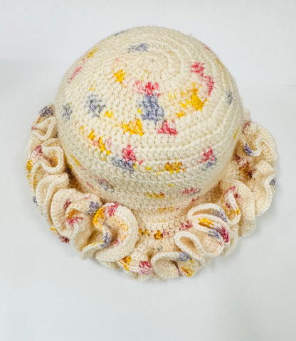 Sprinkled Joy | Crochet Wavy Hat
