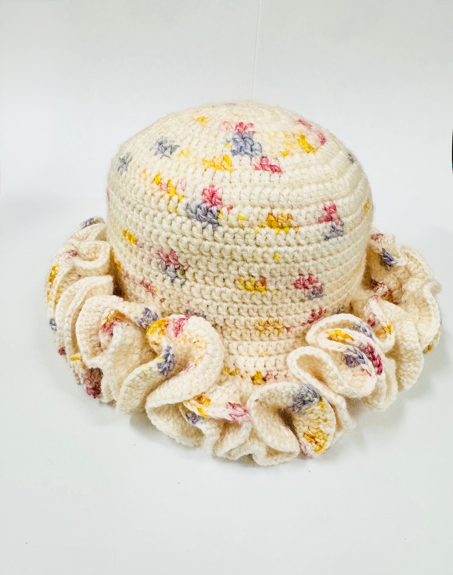Sprinkled Joy | Crochet Wavy Hat