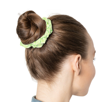 Leafy Green Tea Vibes | Hair Scrunchie