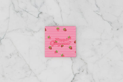Mini Pink Strawberries | Post-it Sticky Notes