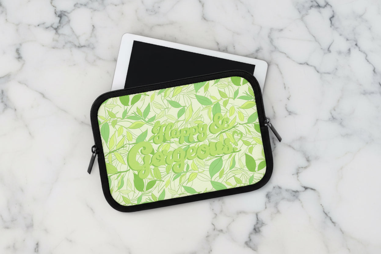 Leafy Green Tea Vibes | Protective Sleeve