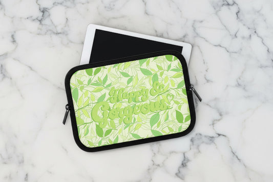 Leafy Green Tea Vibes | Protective Sleeve