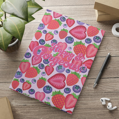 Berry Mixed Emotions | Hardcover Journal