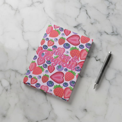 Berry Mixed Emotions | Hardcover Journal