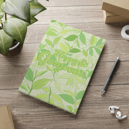 Leafy Green Tea | Hardcover Journal