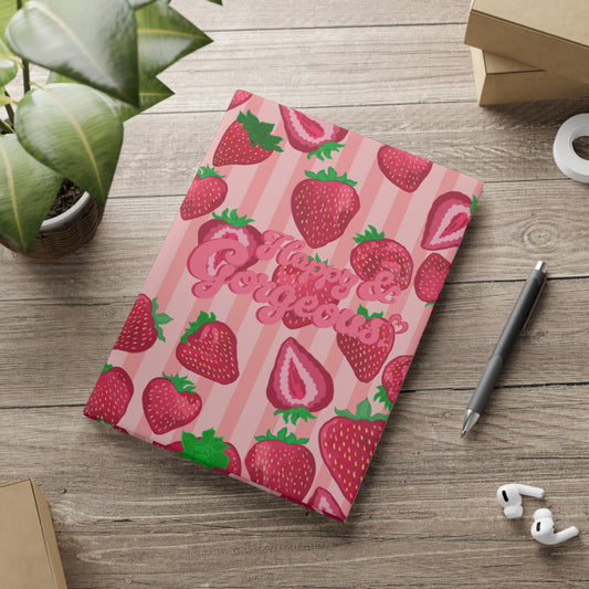 Strawberry Bliss | Hardcover Journal
