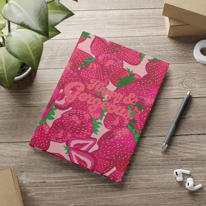 Strawberry Delight | Hardcover Journal