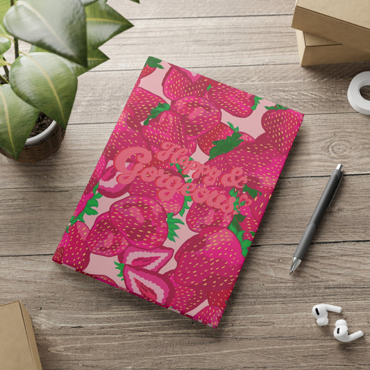 Strawberry Delight | Hardcover Journal