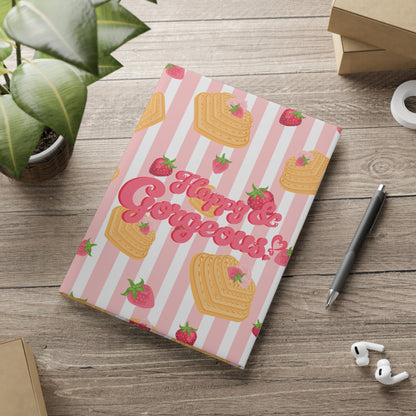 Strawberries & Waffles | Hardcover Journal