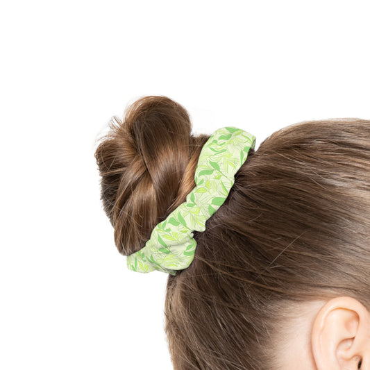 Leafy Green Tea Vibes | Hair Scrunchie