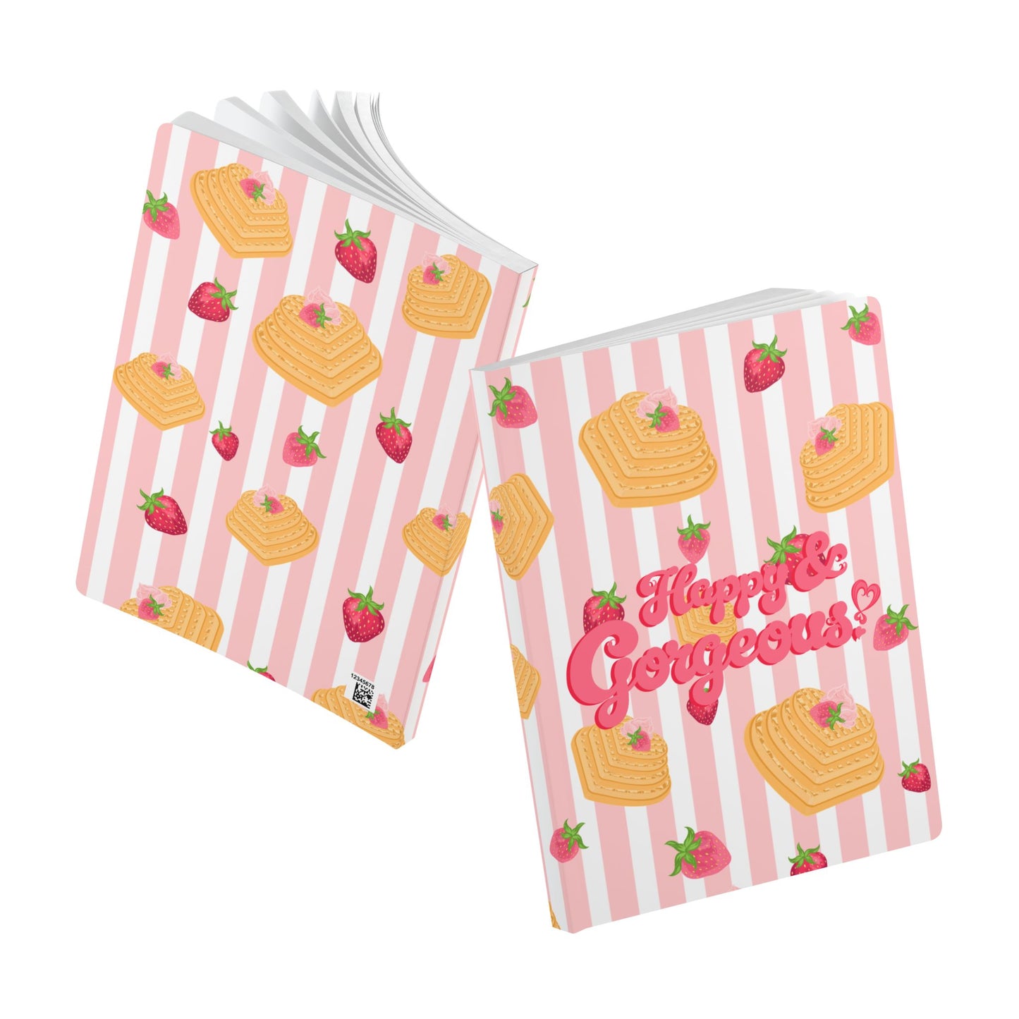 Strawberries & Waffles | Softcover Journal