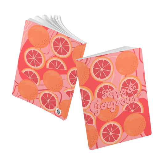 Pink Grateful Grapefruits | Softcover Journal