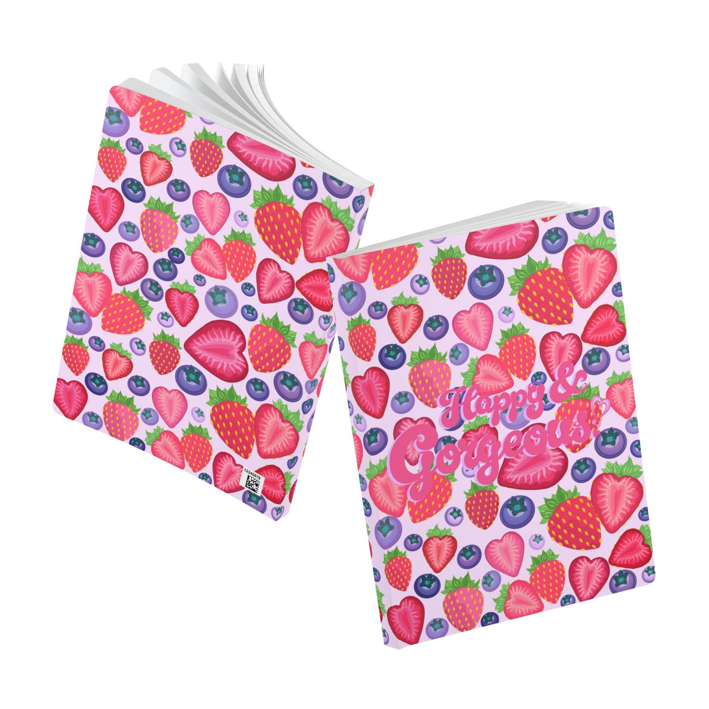 Berry Mixed Emotions | Softcover Journal