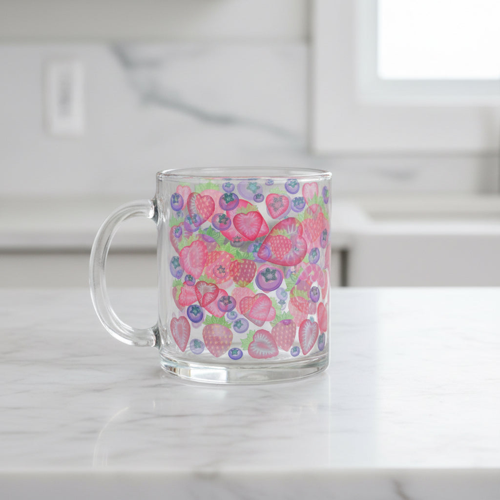 Berry Mixed Emotions | 10oz, Glass Mug
