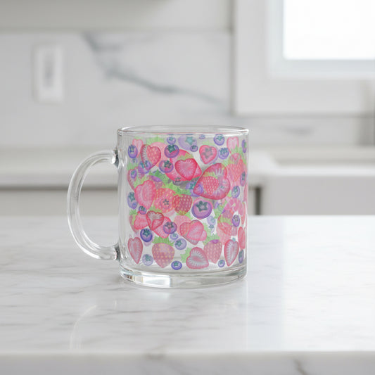 Berry Mixed Emotions | 10oz, Glass Mug